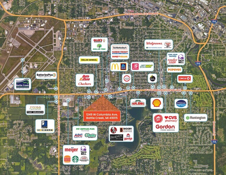 More Photos Of 1249 W Columbia Ave, Battle Creek Auto Repair For Sale