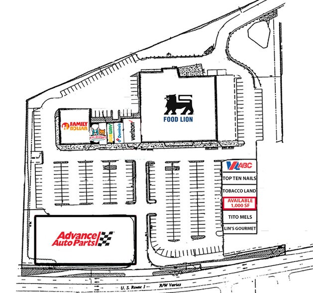 More Photos Of 17495 US Route 1, Ruther Glen General Retail For Lease