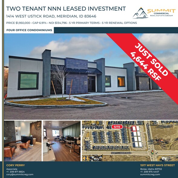 Primary Photo Of 1414 W Ustick Rd, Meridian Medical For Sale