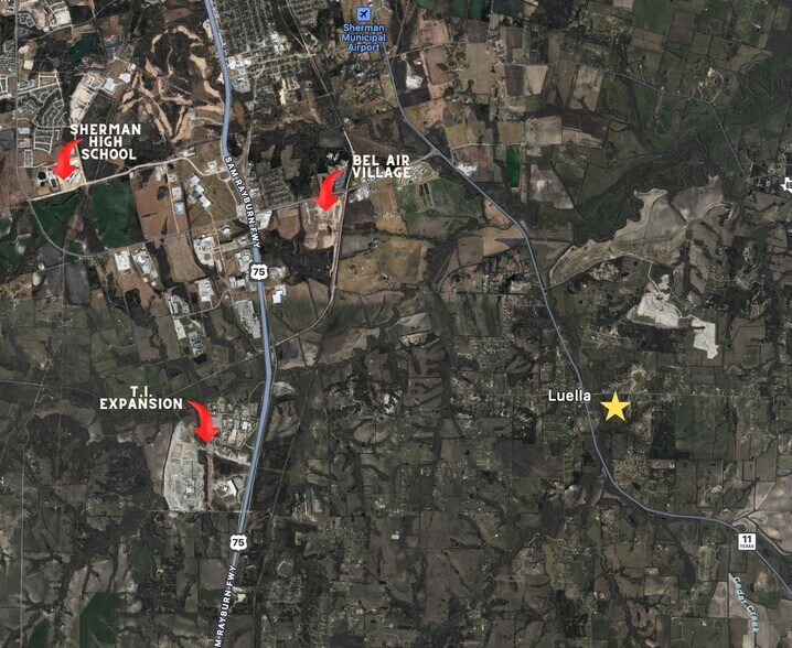 More Photos Of TBD Cedar Rd, Sherman Land For Sale