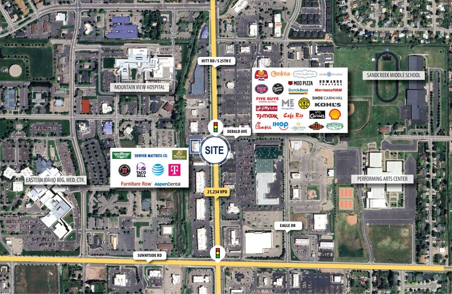 More Photos Of 2894-2896 S 25th E, Idaho Falls Storefront Retail Office For Lease