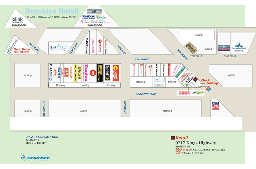 More Photos Of 144 E 98th St, Brooklyn Storefront For Lease