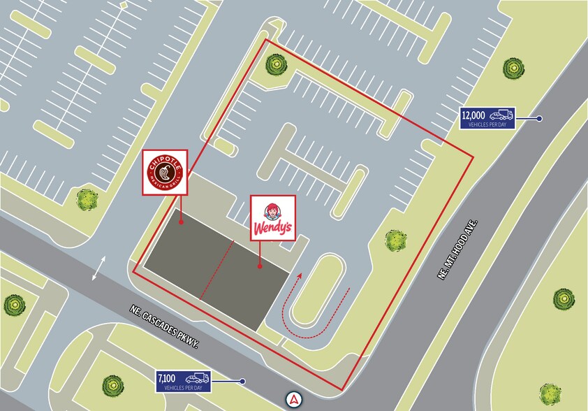 More Photos Of 9687-9695 NE Cascades Pky, Portland Freestanding For Sale