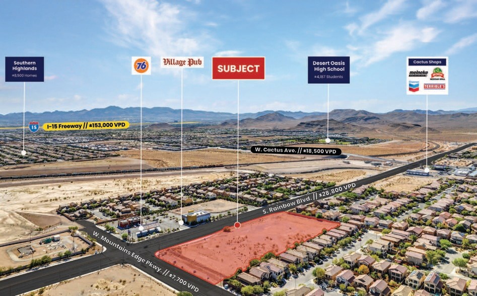 More Photos Of S. Rainbow Blvd, Las Vegas Land For Lease