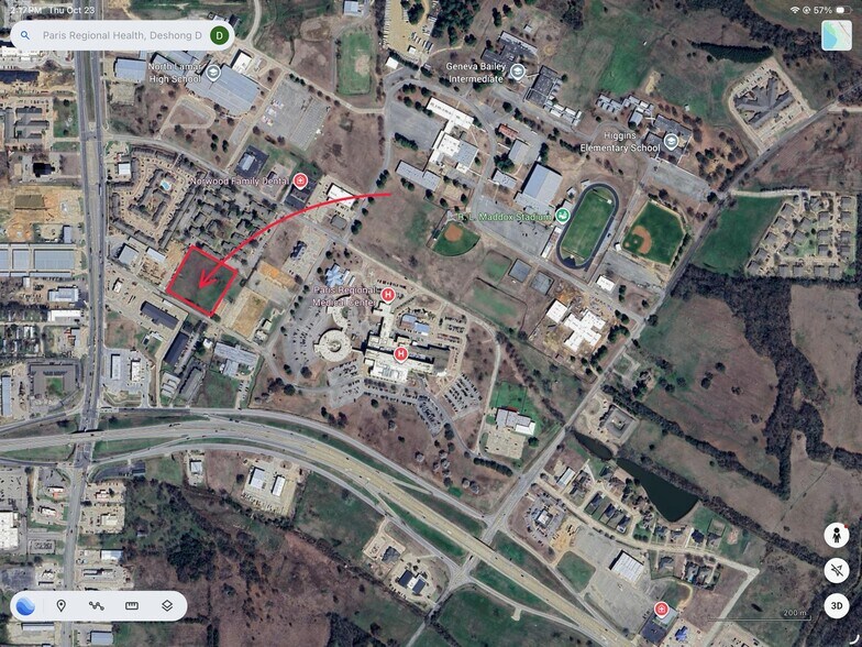 Primary Photo Of 0 Deshong Dr, Paris Land For Sale