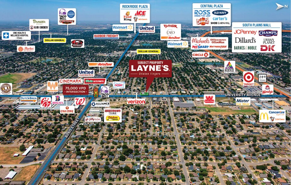 More Photos Of 7902 University Ave, Lubbock Fast Food For Sale