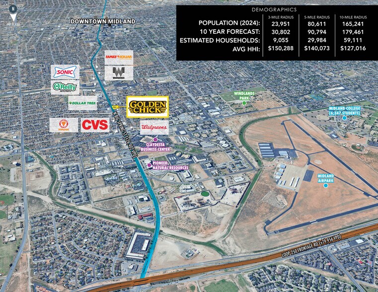 More Photos Of 2803 N Big Spring St, Midland Fast Food For Sale