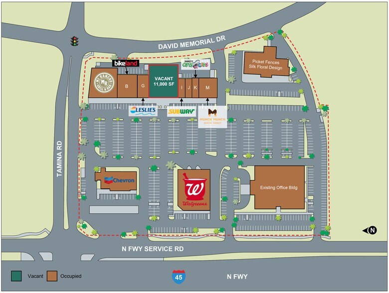 More Photos Of 19189 N I-45, The Woodlands Unknown For Lease