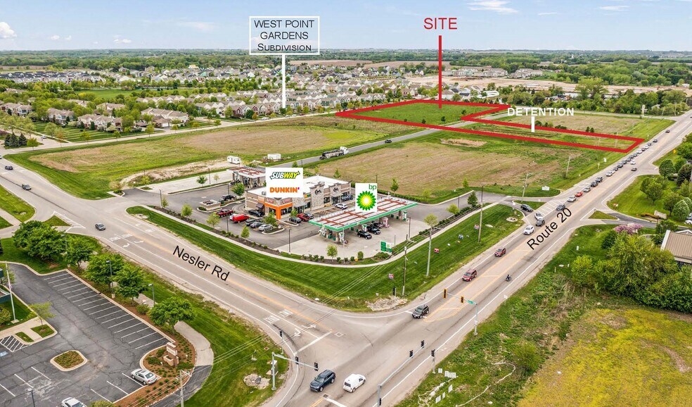 More Photos Of 3271 US 20, Elgin Land For Sale