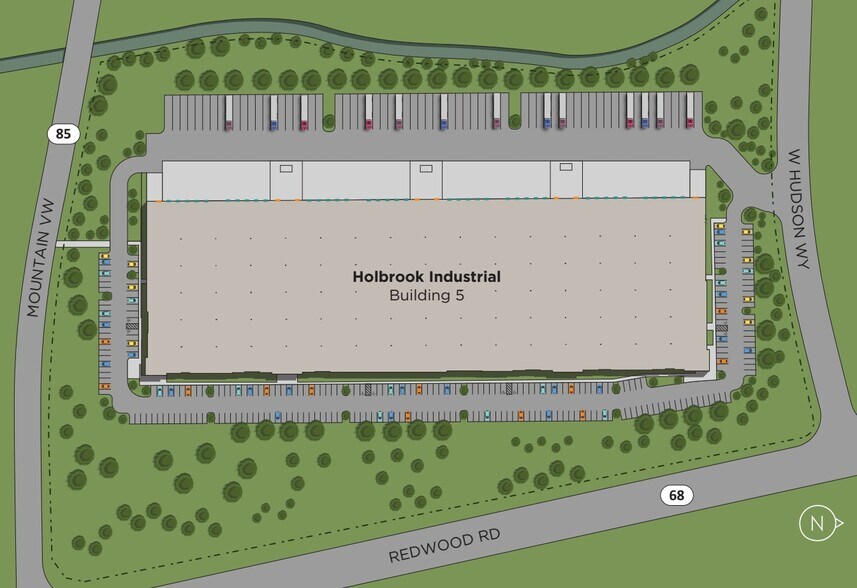 More Photos Of Hudson Way & Redwood Road, Lehi Distribution For Lease