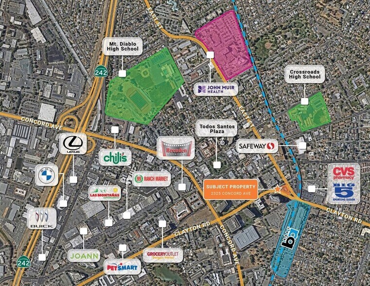 More Photos Of 2325 Clayton Rd, Concord Land For Sale