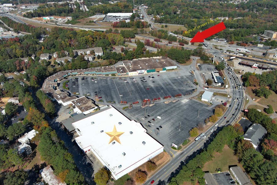 Primary Photo Of 281 Upper Riverdale Rd, Jonesboro Department Store For Sale