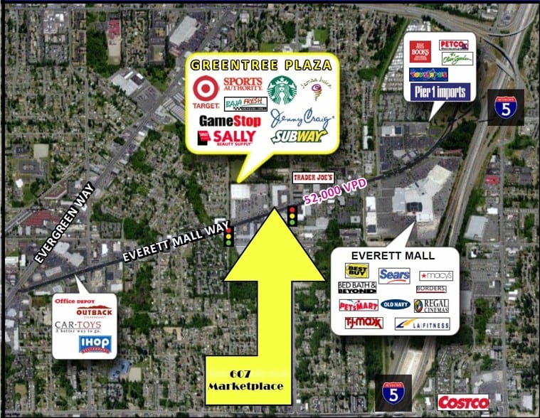More Photos Of 607 SE Everett Mall Way, Everett General Retail For Lease