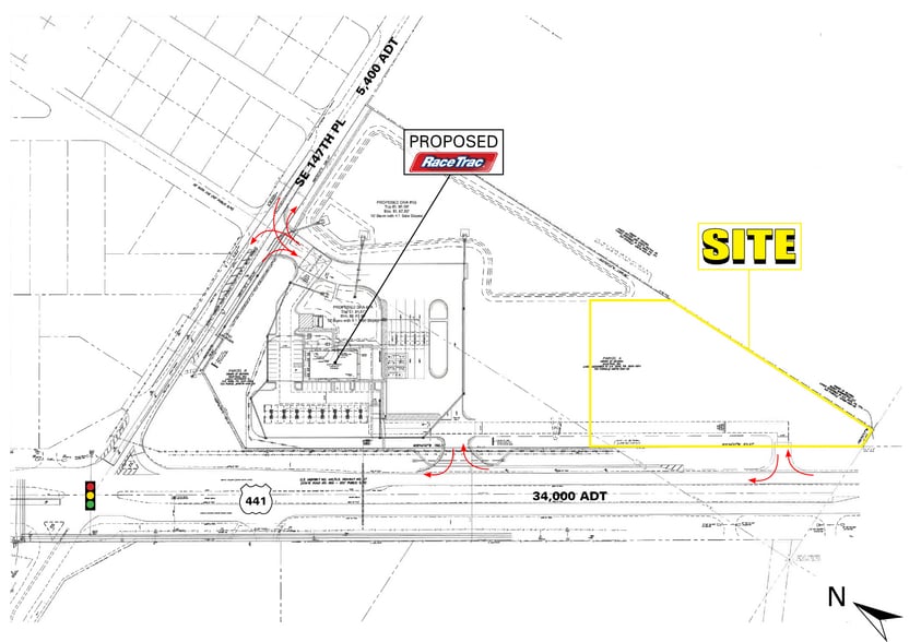 More Photos Of SEC of US 441 @ Sunset Harbor Rd, Summerfield Land For Sale