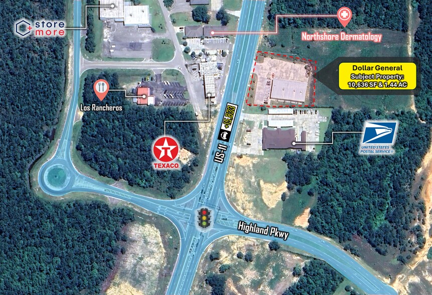 More Photos Of 6352 Hwy 11 N, Picayune Freestanding For Sale