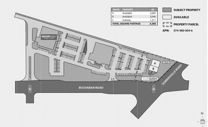 More Photos Of NWC Buchanan Rd & Sommersvill Rd, Antioch Unknown For Lease