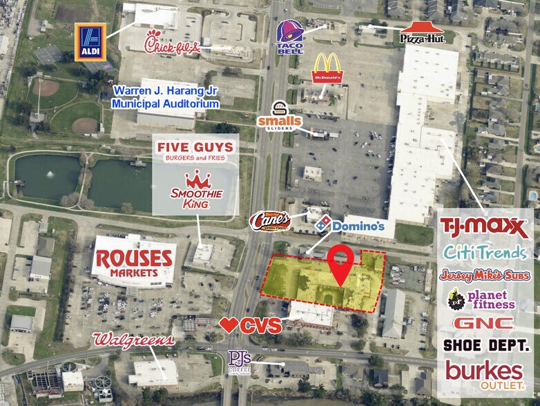 More Photos Of 203 N Canal Blvd, Thibodaux Land For Sale