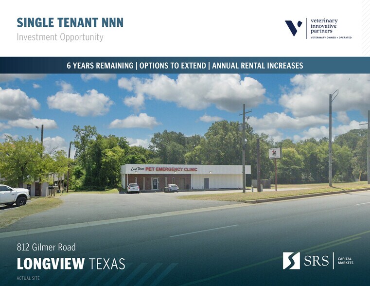 Primary Photo Of 812 Gilmer Rd, Longview Veterinarian Kennel For Sale