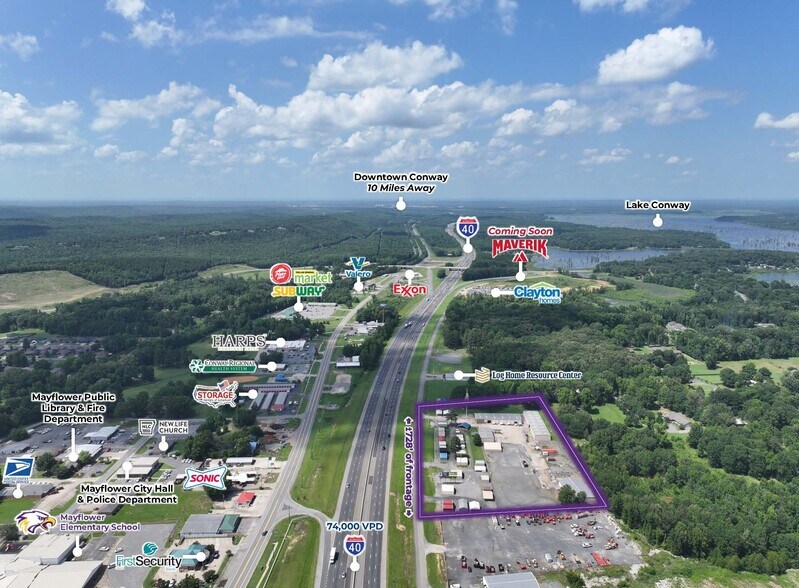 More Photos Of 65-67 Interstate Dr, Mayflower Industrial For Sale