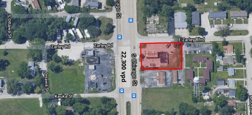 Primary Photo Of 1600 S Chicago St, Joliet Service Station For Sale