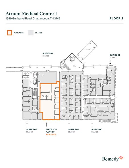 More Photos Of 1949 Gunbarrel Rd, Chattanooga Medical For Lease