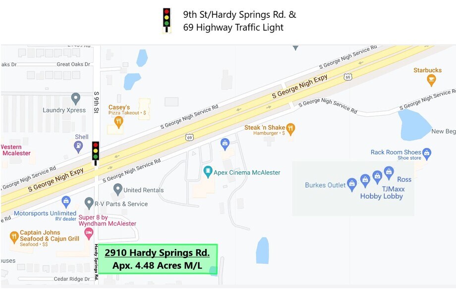 More Photos Of 2910 Hardy Springs Rd, Mcalester Storefront Retail Office For Sale