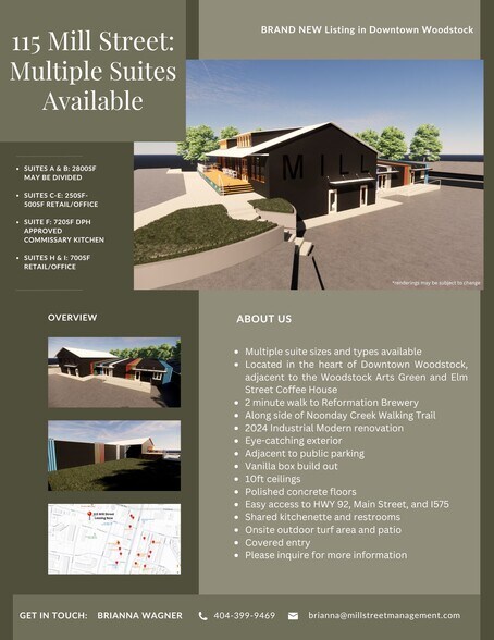 More Photos Of 115 Mill St, Woodstock Freestanding For Lease