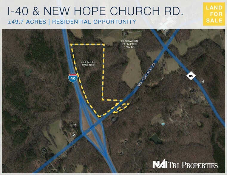 Primary Photo Of & New Hope Church Rd, Hillsborough Land For Sale