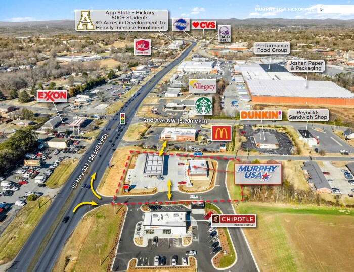 More Photos Of 140 Us Highway 321 NW, Hickory Convenience Store For Sale