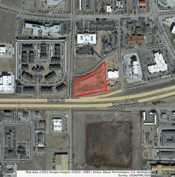 Primary Photo Of W Amarillo Blvd & Research St, Amarillo Land For Sale