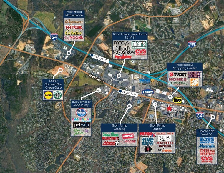 More Photos Of 2231-2251 Old Brick Rd, Glen Allen General Retail For Lease