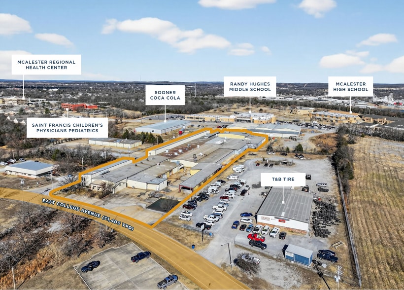 More Photos Of 1801 E College Ave, Mcalester Manufacturing For Sale