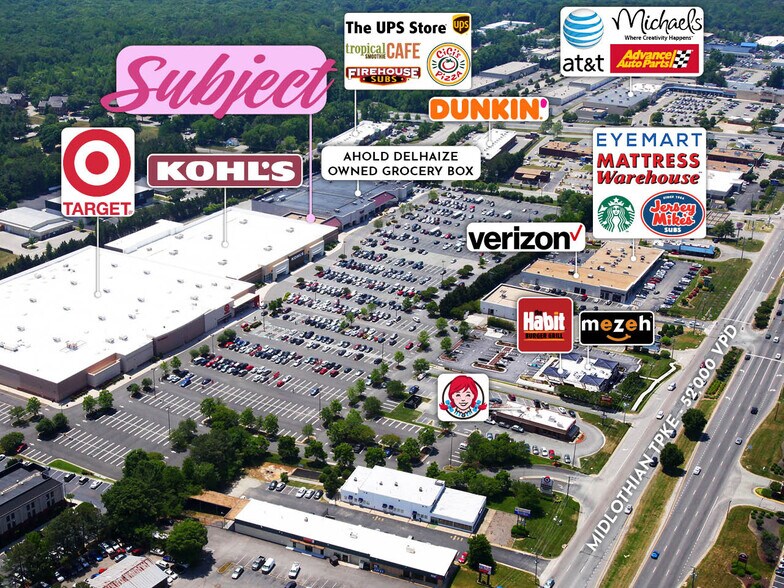 More Photos Of 11357 Midlothian Tpke, North Chesterfield Storefront For Sale