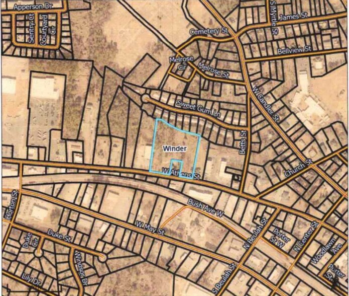 Primary Photo Of West Athens Street, Winder Land For Sale