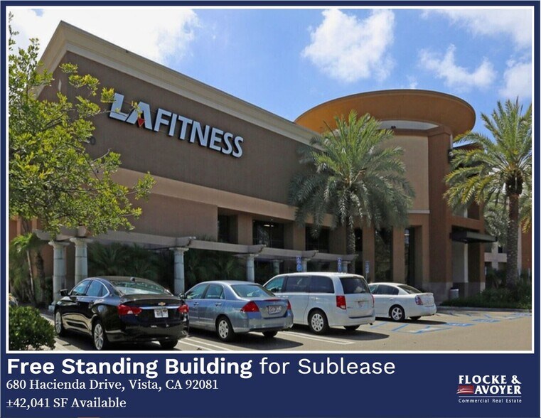 Primary Photo Of 680 Hacienda Dr, Vista Health Club For Lease