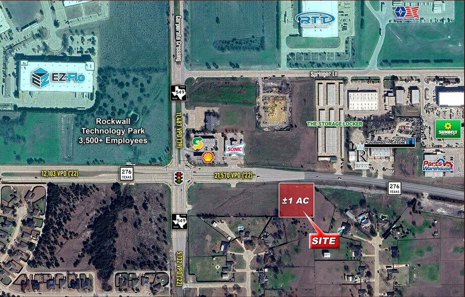 Primary Photo Of SEQ Highway 276 & FM 549, Rockwall Land For Sale