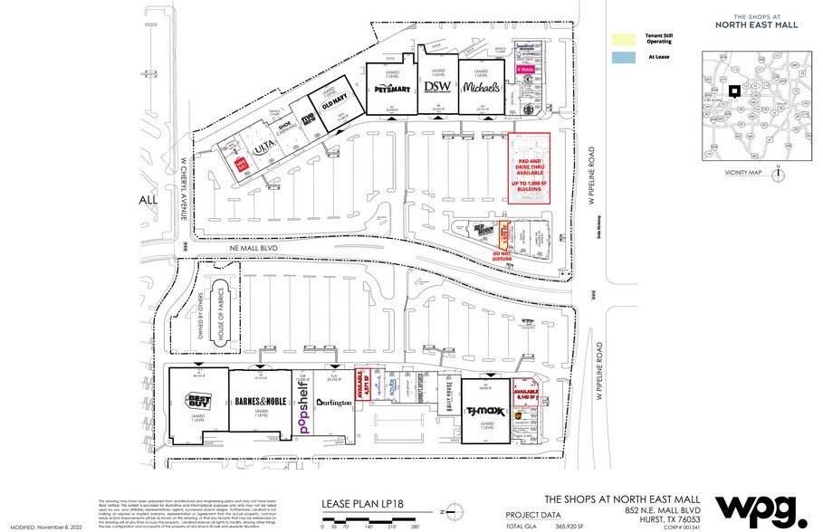 More Photos Of 869 North East Mall Blvd, Hurst Unknown For Lease