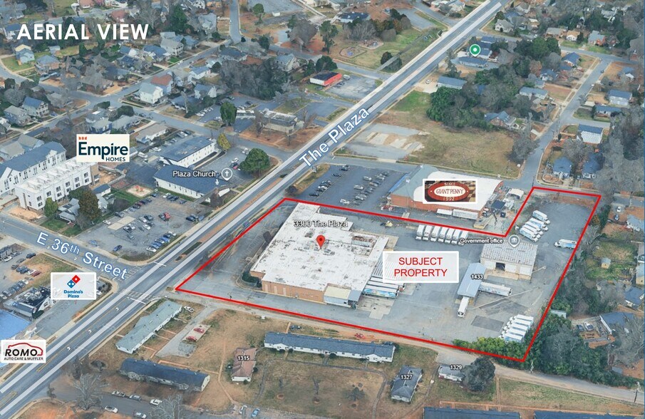 Primary Photo Of 3300 The Plaza, Charlotte Land For Sale