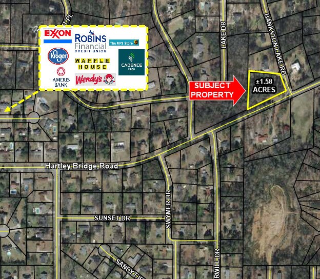 More Photos Of 3607 Hartley Bridge Rd, Macon-Bibb Land For Sale