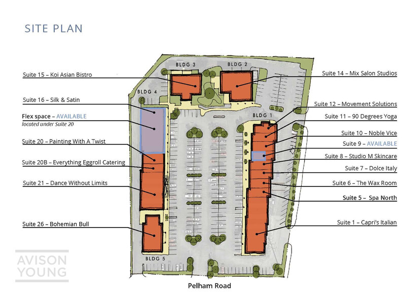 More Photos Of 115 Pelham Rd, Greenville Unknown For Lease