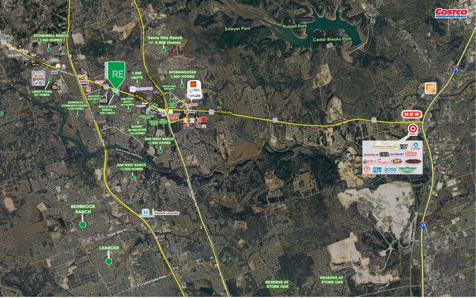 More Photos Of 10085 W State Highway 29, Liberty Hill General Retail For Lease