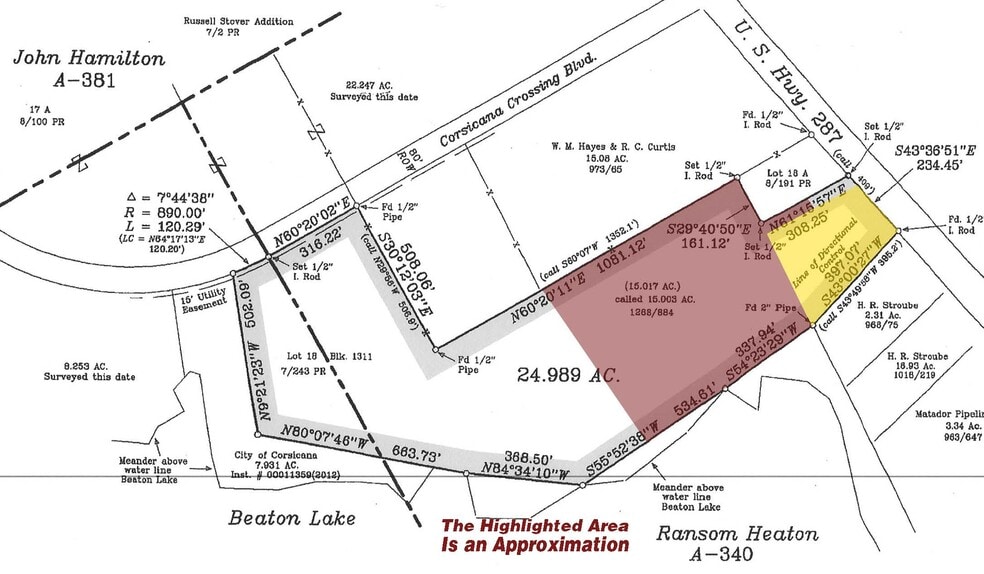 More Photos Of 097 U.S. 287 Hwy, Corsicana Land For Sale