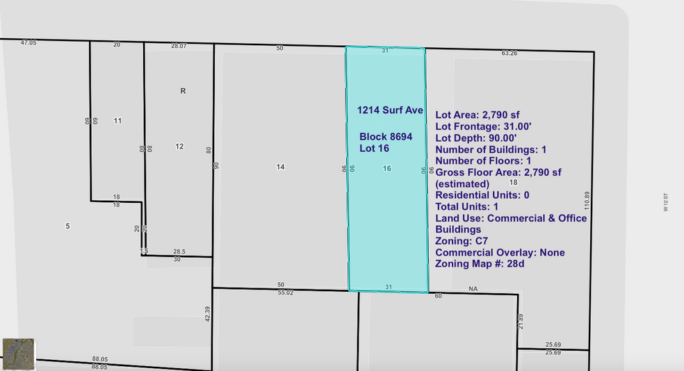 More Photos Of 1214 Surf Ave, Brooklyn Storefront For Sale