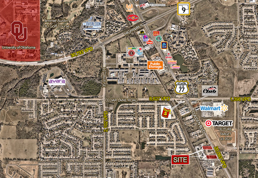 Primary Photo Of 4090 Classen Blvd, Norman Land For Sale