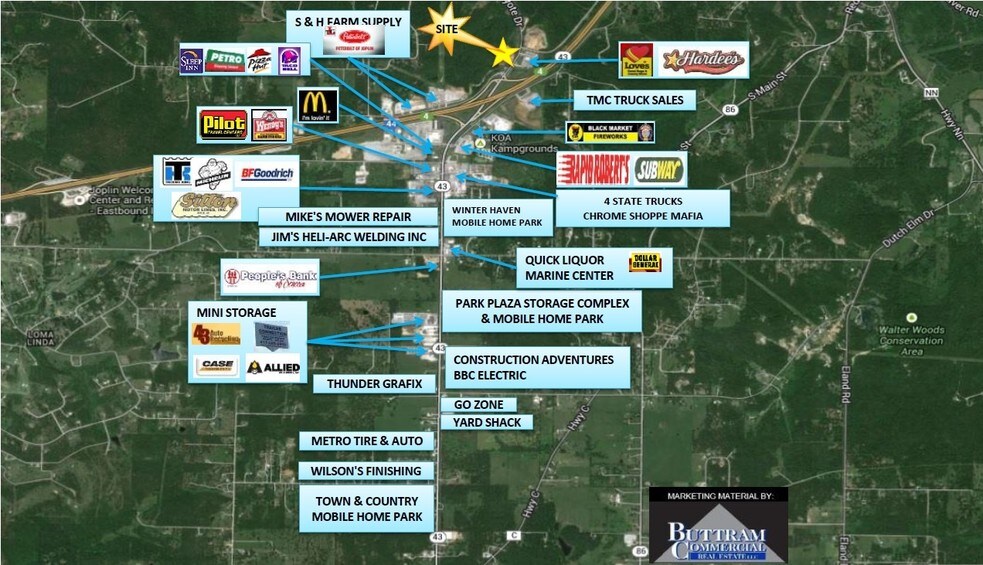 Primary Photo Of 4000 Coyote Dr, Joplin Land For Sale