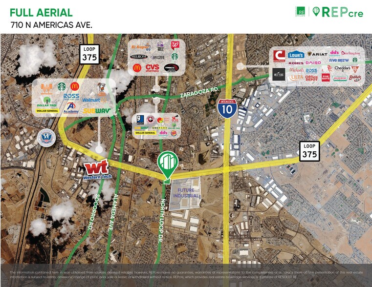 More Photos Of 710 Americas ave, El Paso Land For Sale