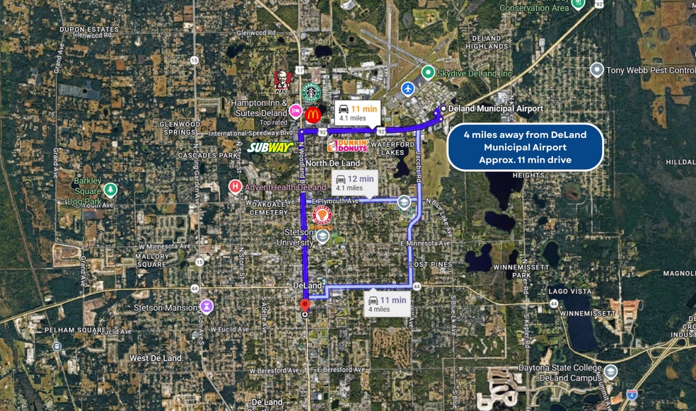 More Photos Of 332 S Woodland Blvd, Deland Storefront For Sale