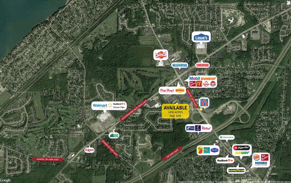 More Photos Of 5245 Camp Rd, Hamburg Land For Lease