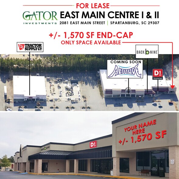 More Photos Of 2081 E Main St, Spartanburg Unknown For Lease