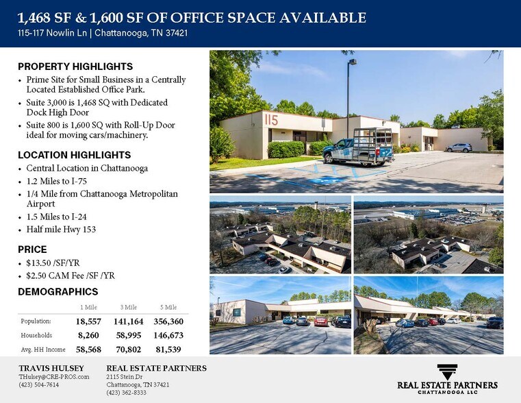 More Photos Of 115 Nowlin Ln, Chattanooga Office For Lease